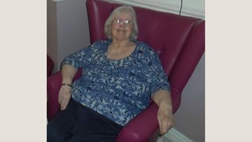 Wigston care home Resident celebrates turning 80